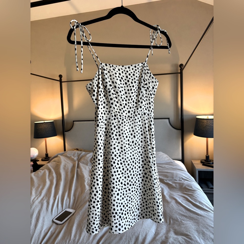 Cheetah print dress